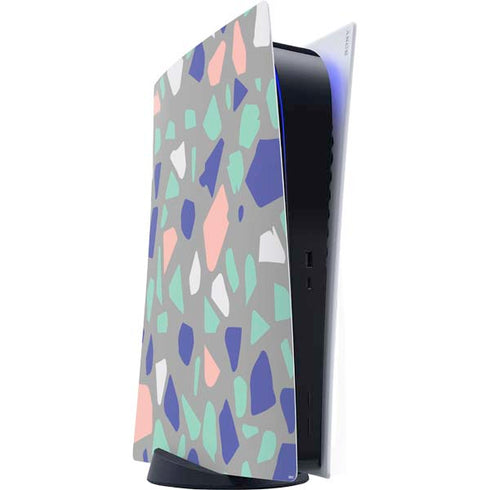 Cement Terrazzo PS5 Digital Edition Console Skin